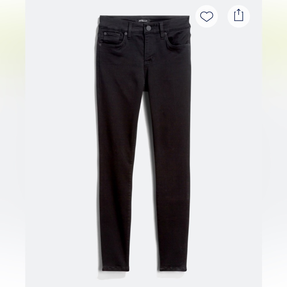 STS Blue Women's Black Jeans